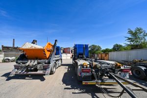 Posniak Recycling - LKWs Rückansicht